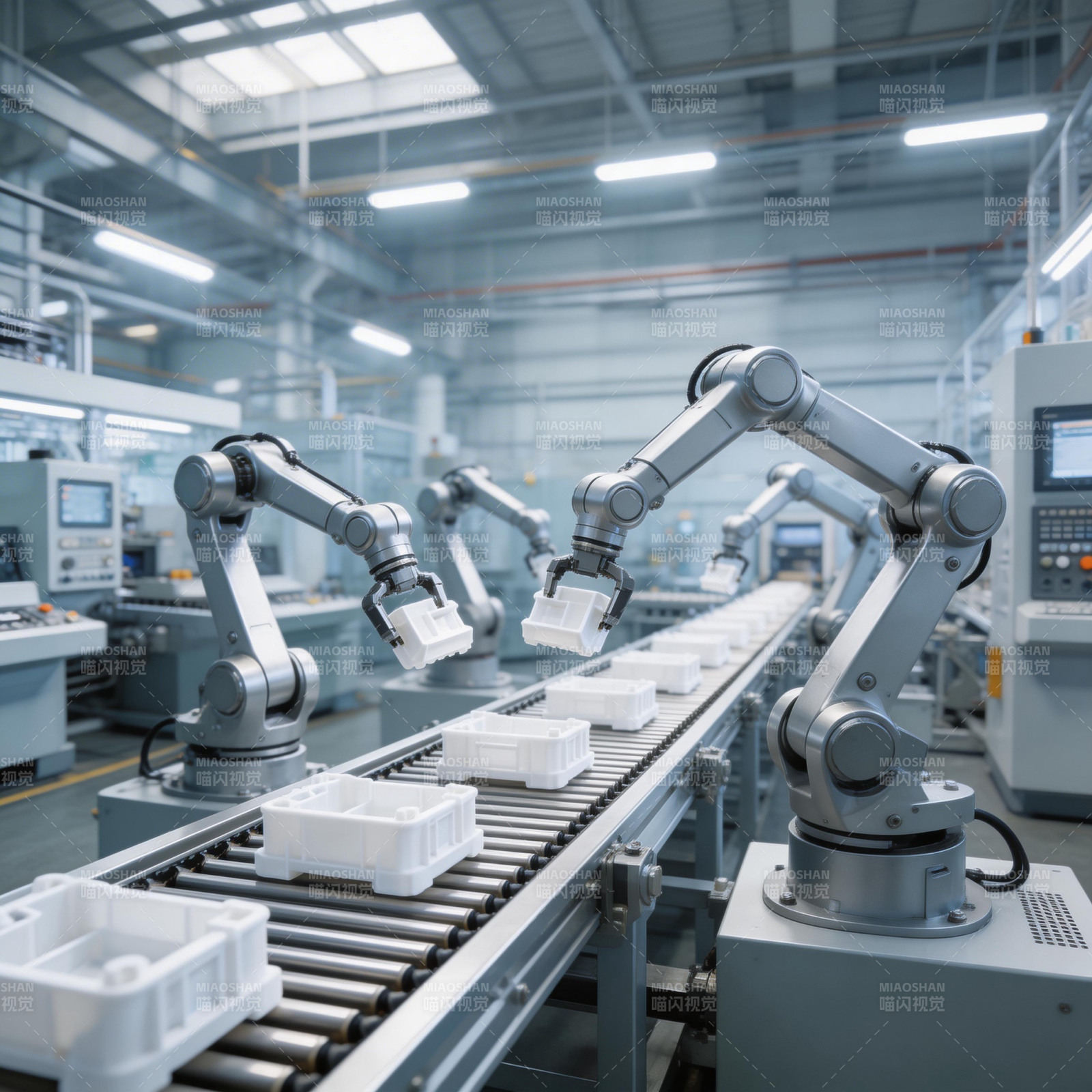 智能工厂自动化生产图片