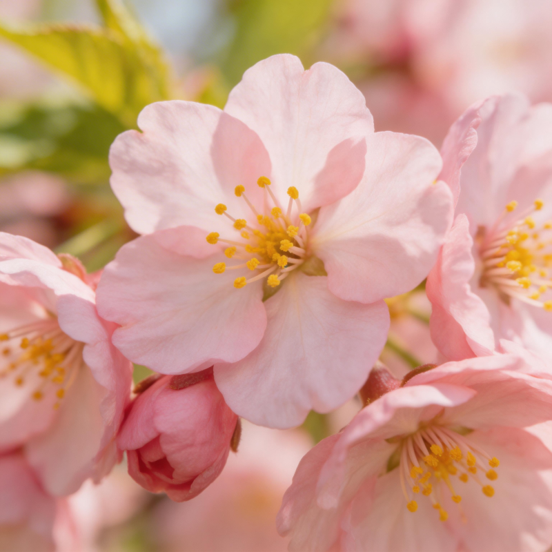 樱花绽放春意浓图片