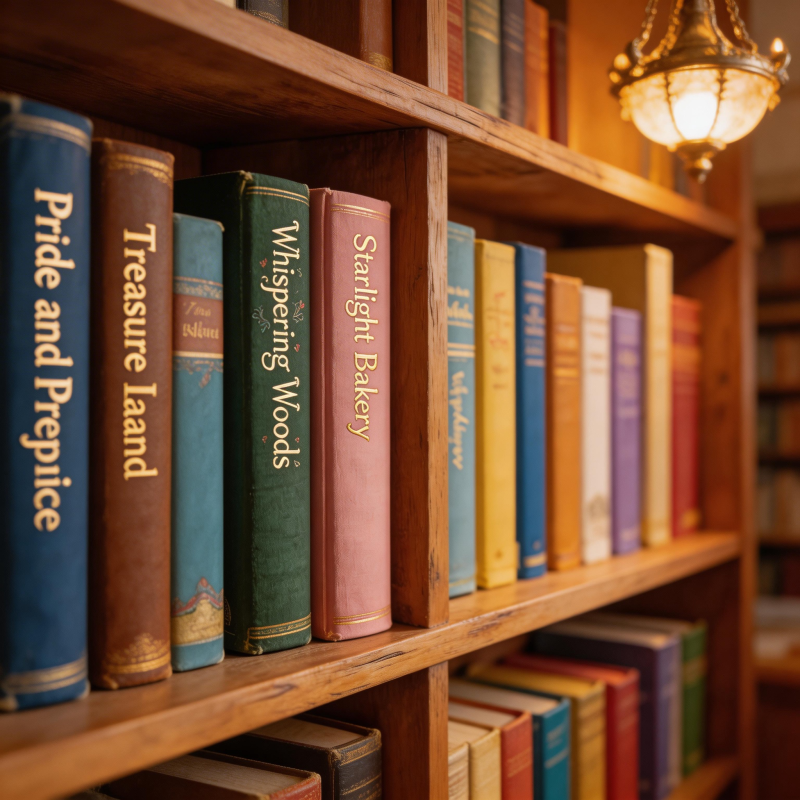 书架上的经典之作图片