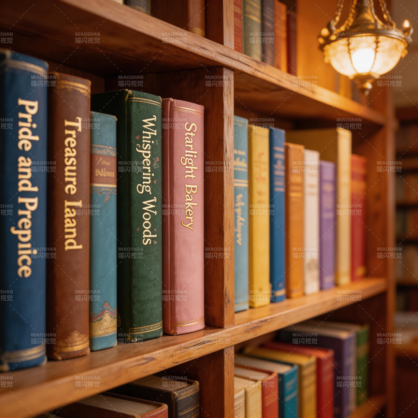 书架上的经典之作图片