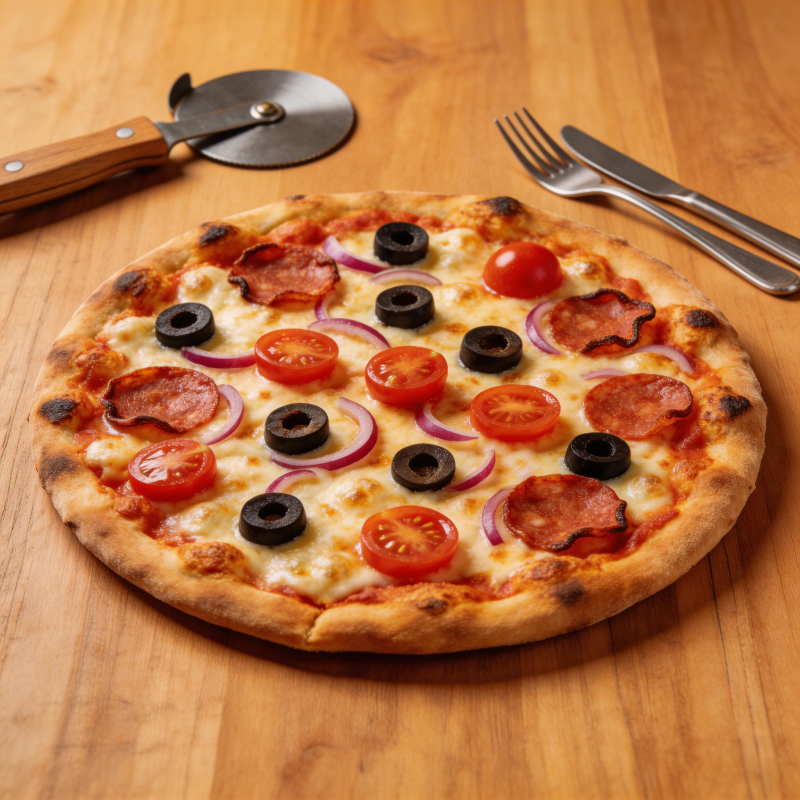 美味披萨 诱人出炉图片