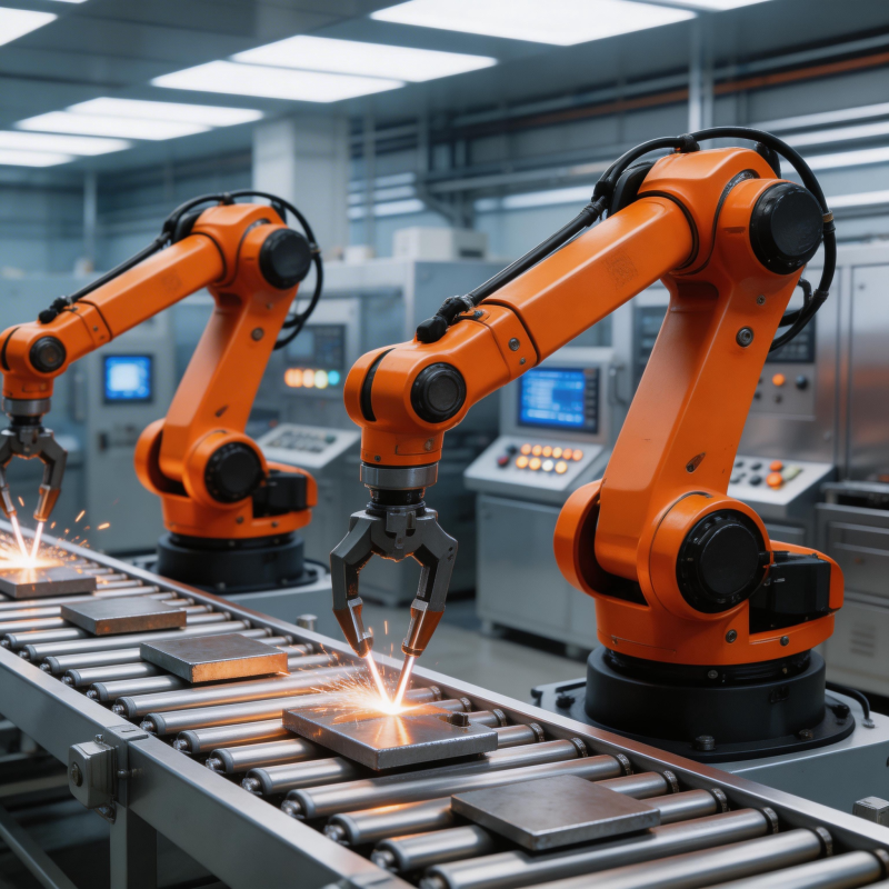 智能焊接机器人图片