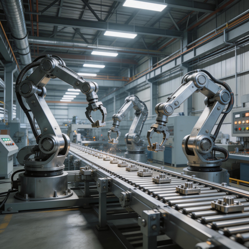 智能工厂自动化生产图片