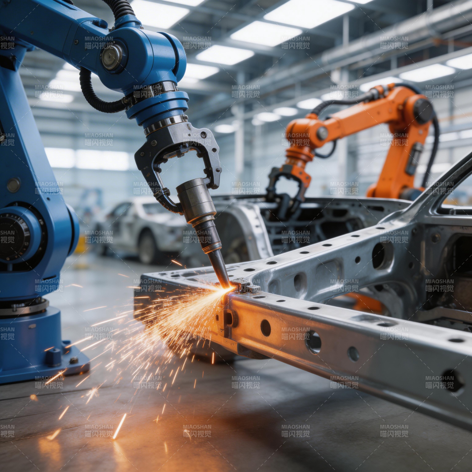 智能焊接机器人图片