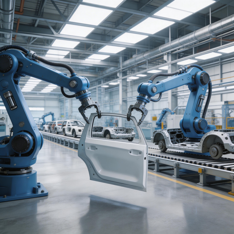 智能工厂汽车组装图片