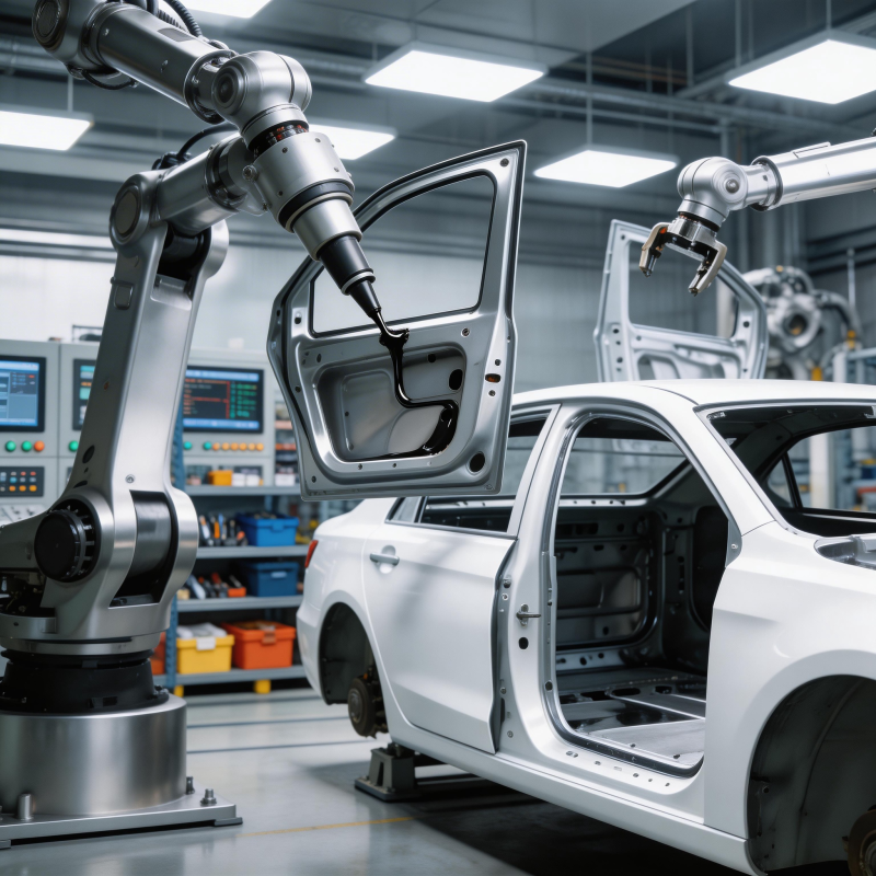 智能汽车生产线图片