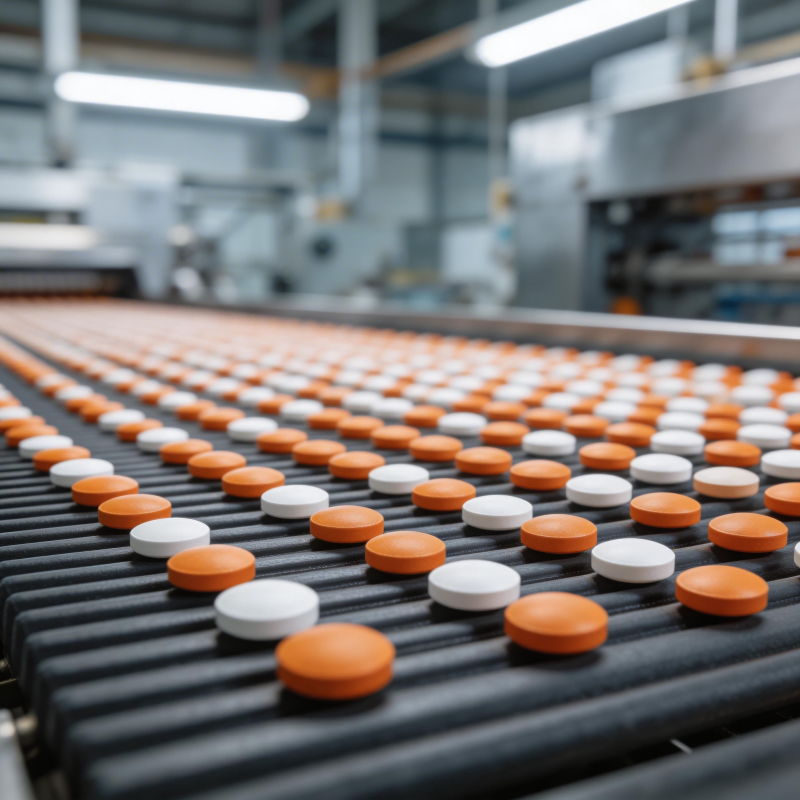 药片生产线图片