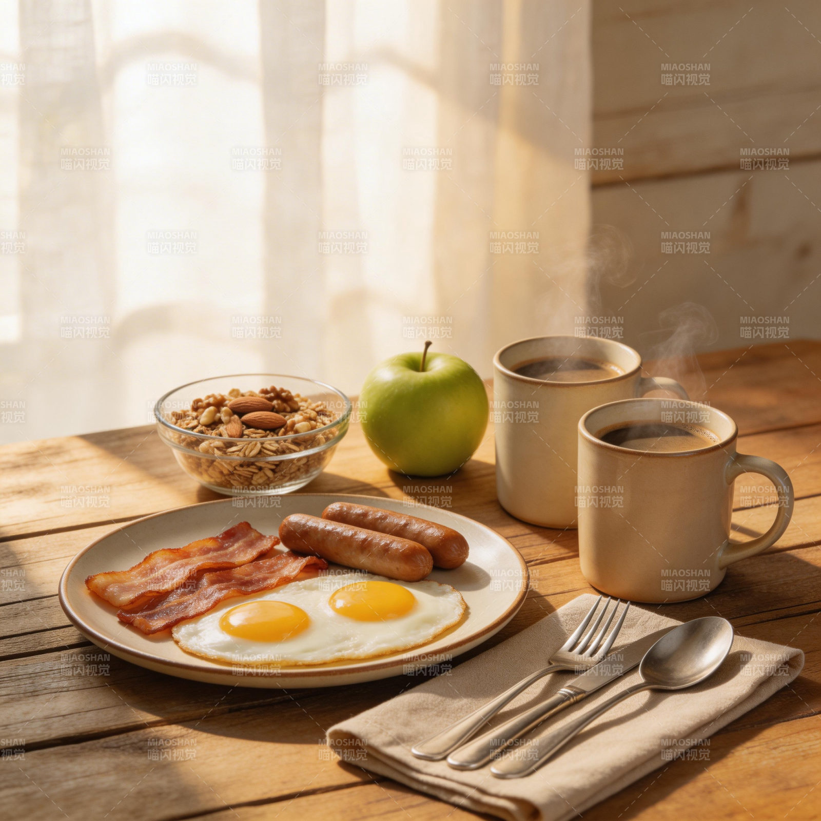 阳光早餐 美味开启图片