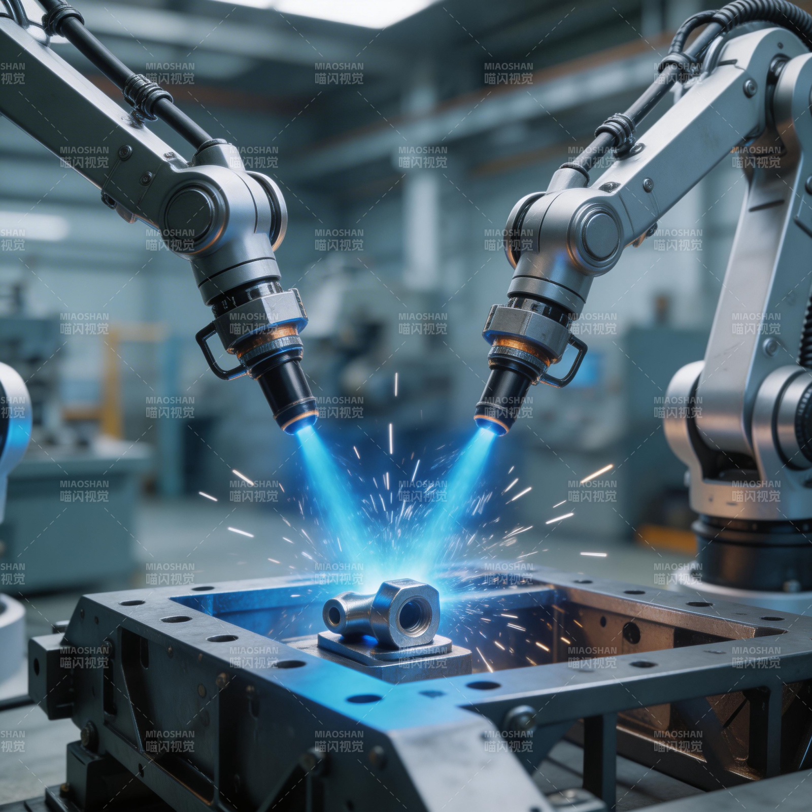 智能焊接机器人图片