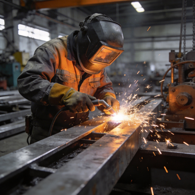 焊工作业中图片