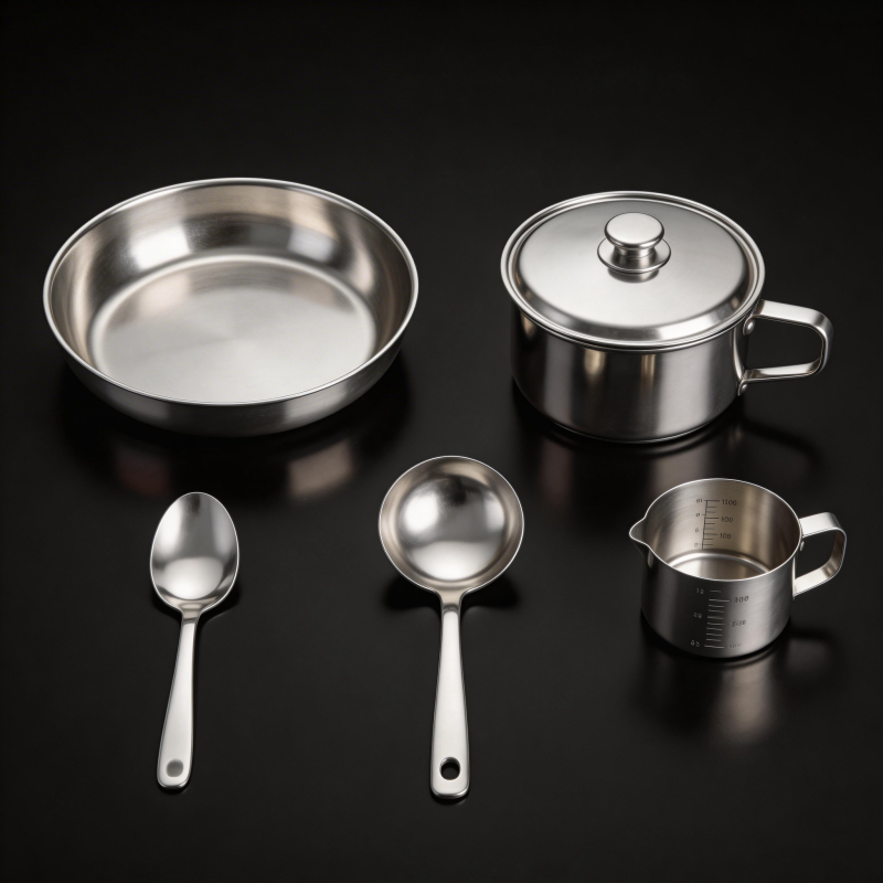 不锈钢厨具套装图片