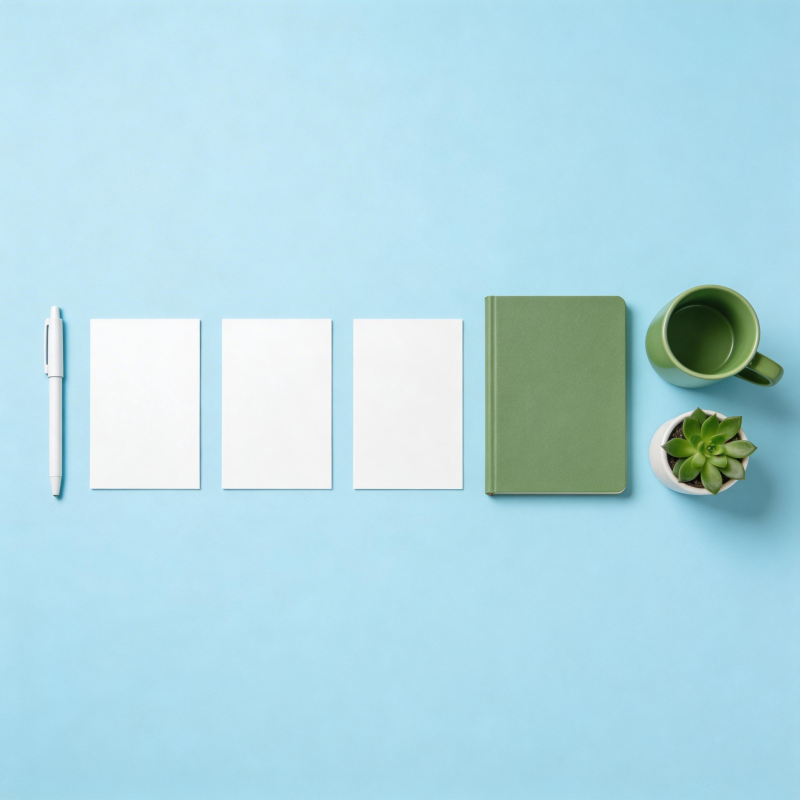 简约办公桌面布置图片