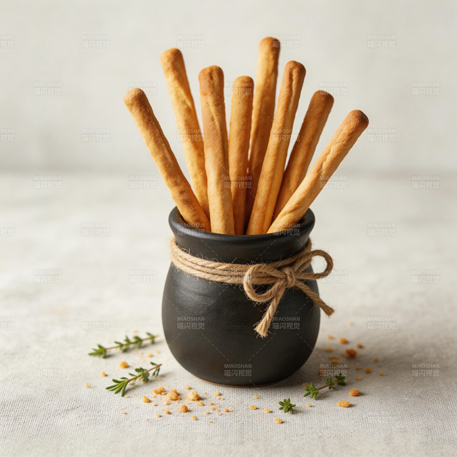 香草面包棒图片