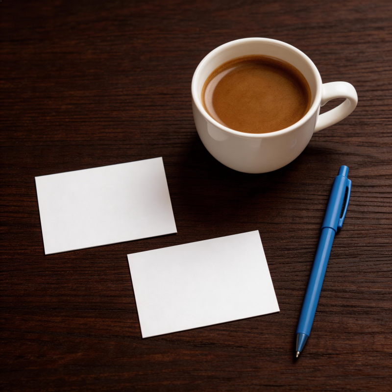 咖啡与便签图片