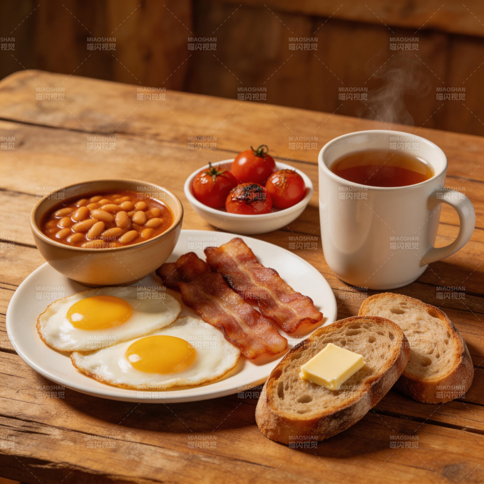 英式早餐套餐图片