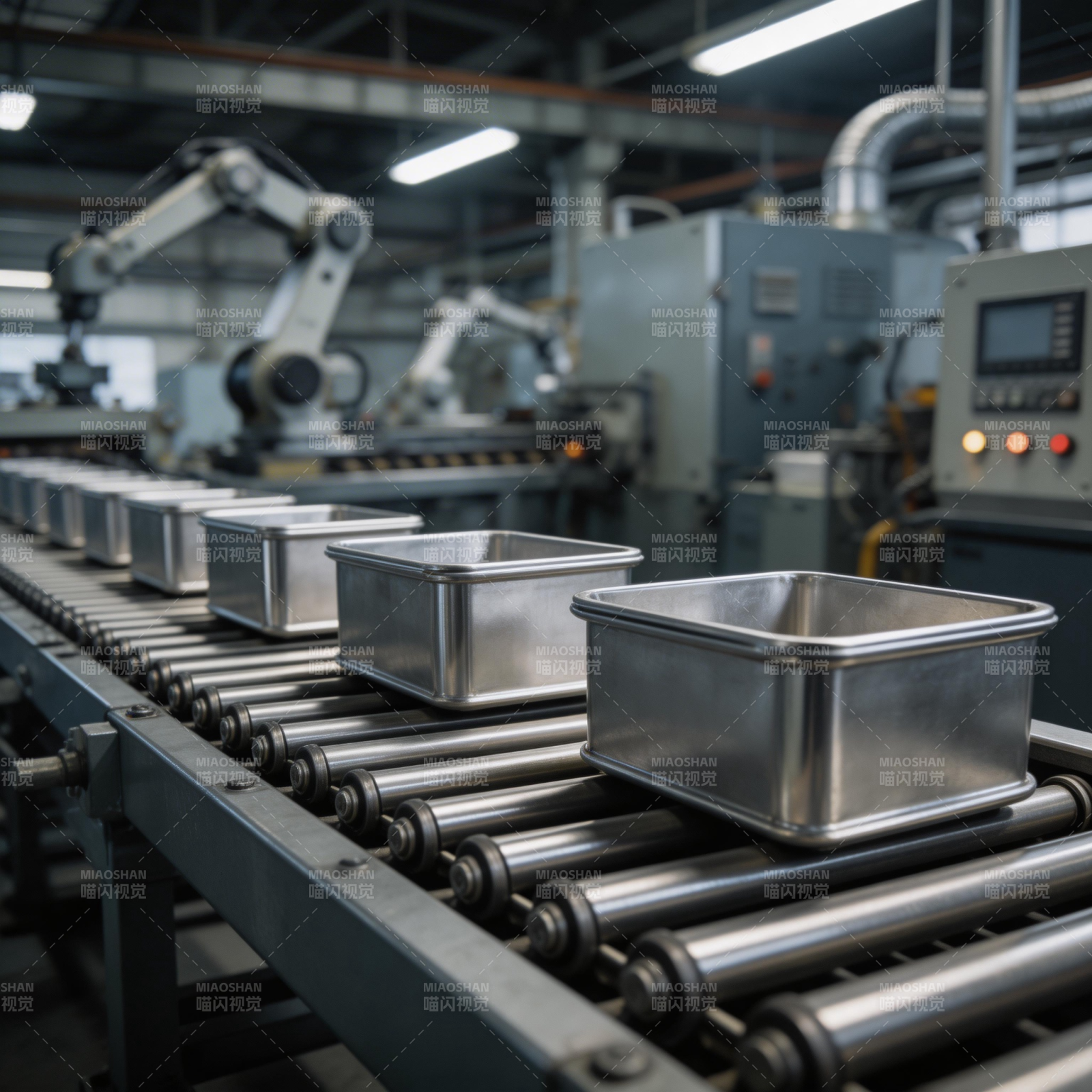 自动化生产线图片