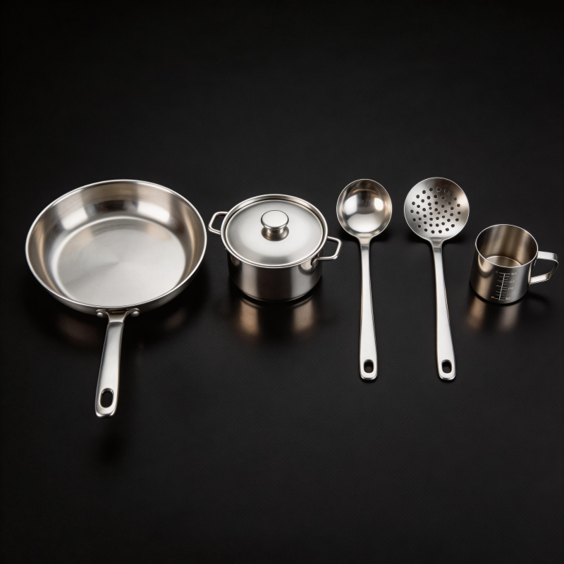 不锈钢厨具套装图片