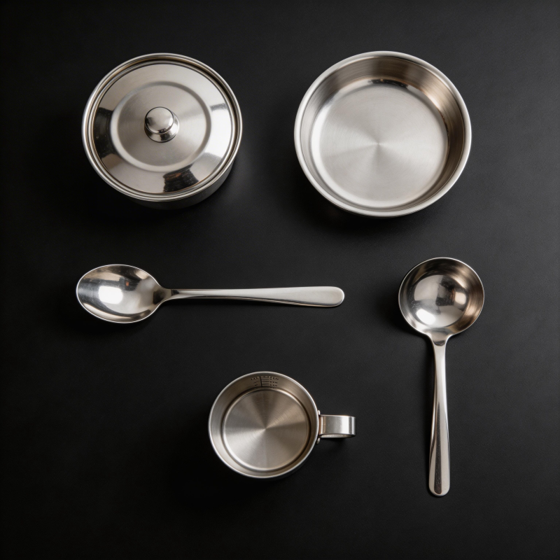 不锈钢餐具套装图片