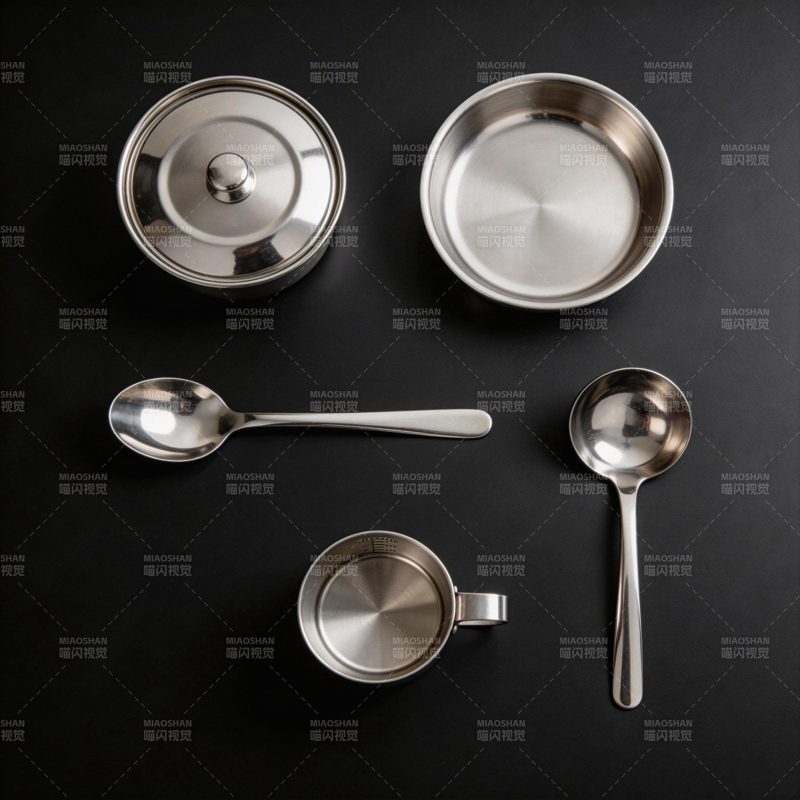 不锈钢餐具套装图片