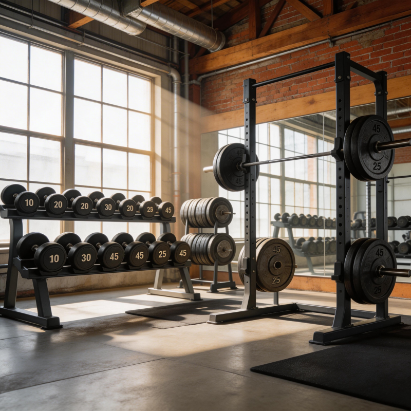 阳光下的健身房图片