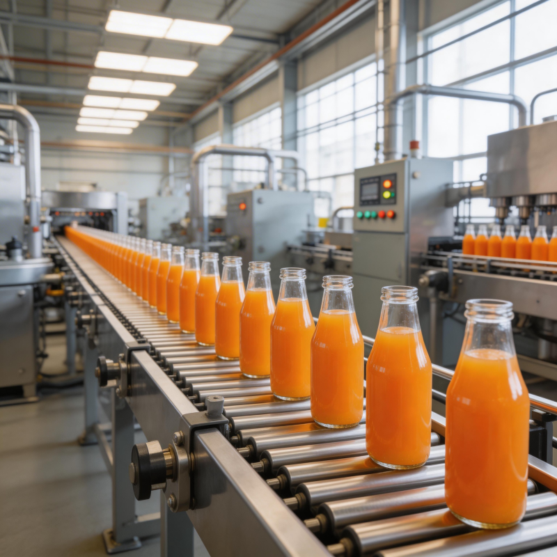果汁生产线图片