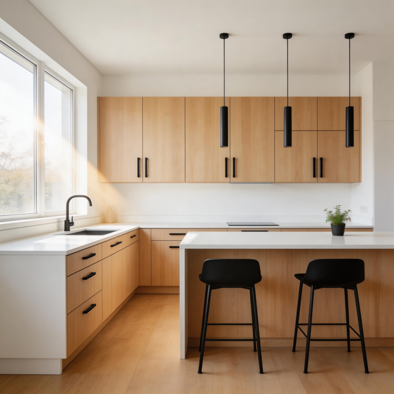 现代简约厨房设计图片