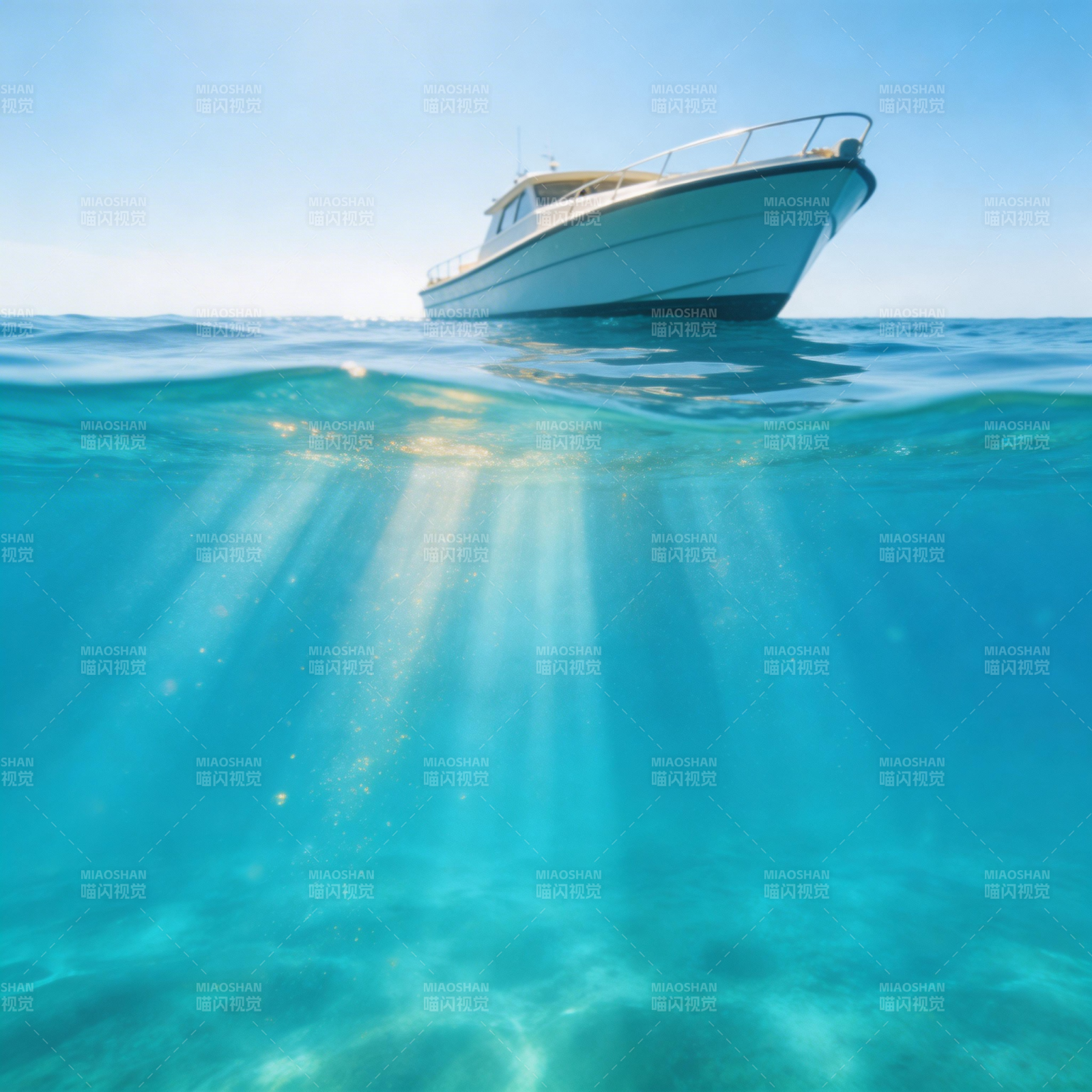 碧海蓝天游艇行图片