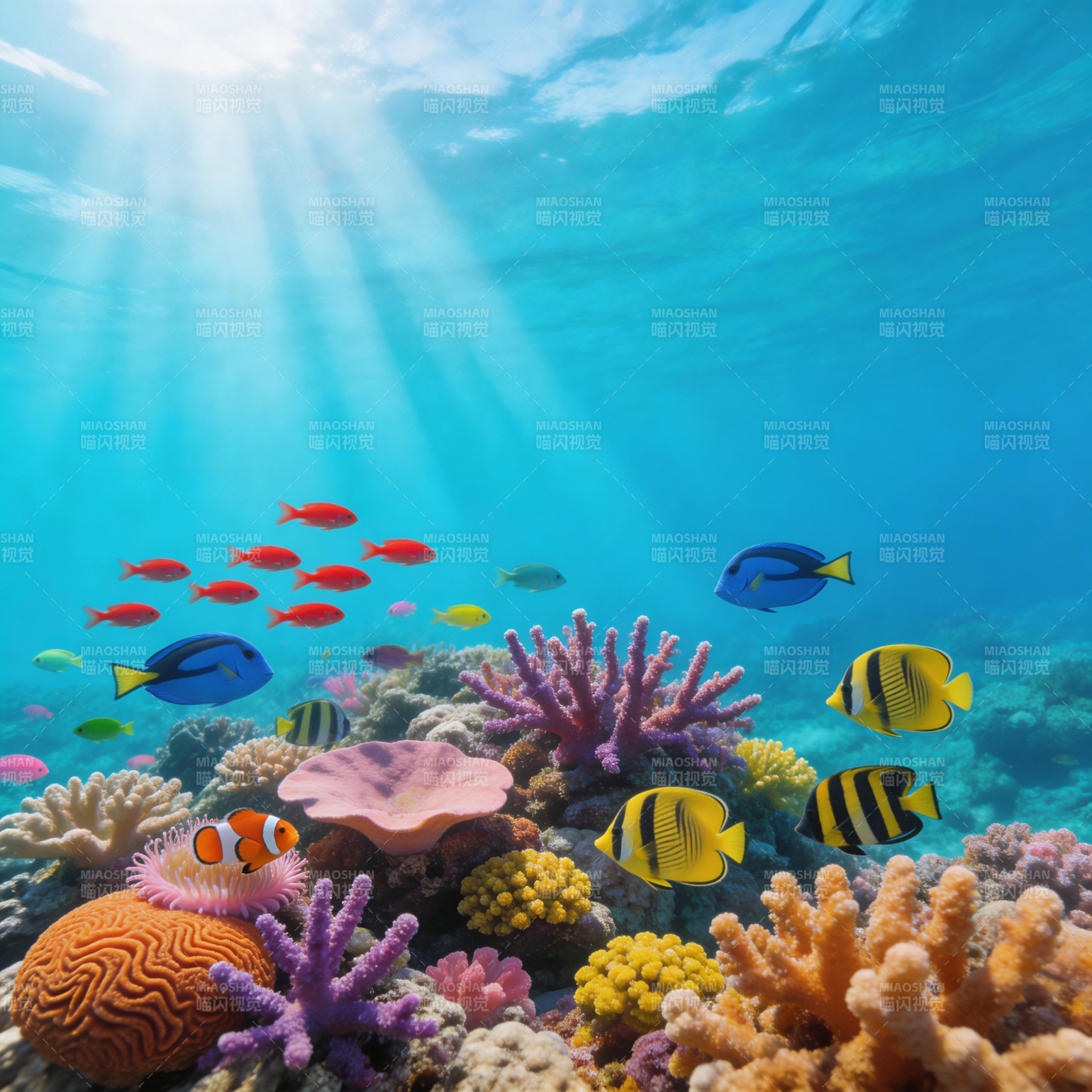 海底世界 色彩斑斓图片