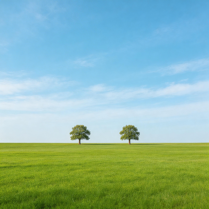 绿野双树图片