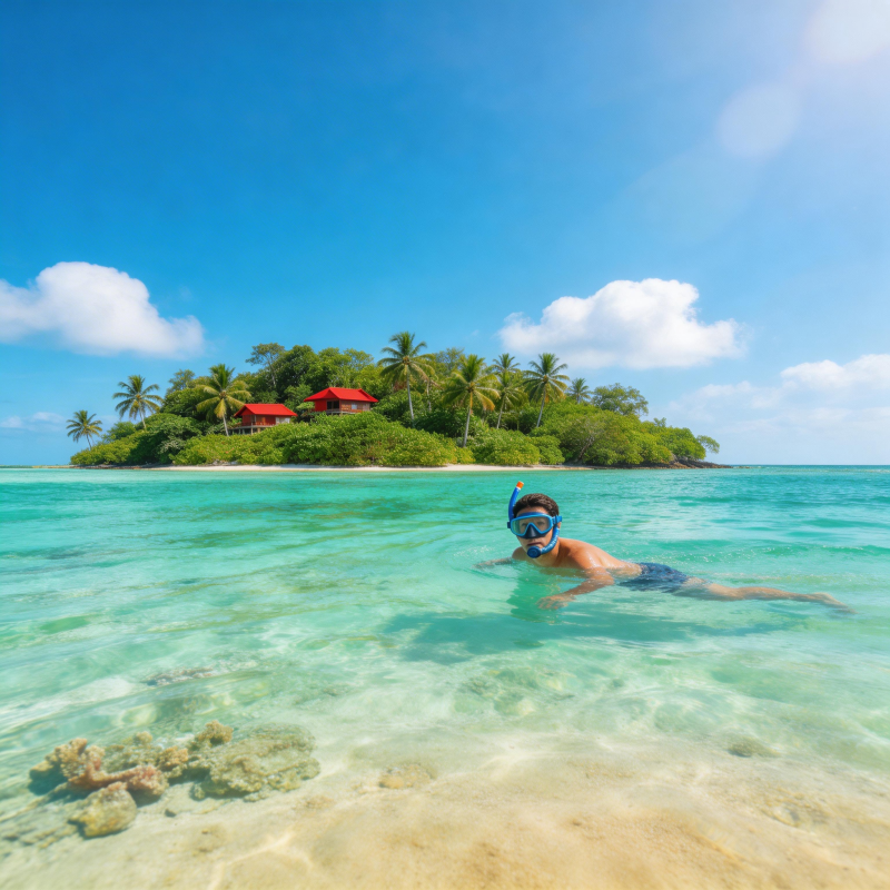 海岛浮潜乐逍遥图片