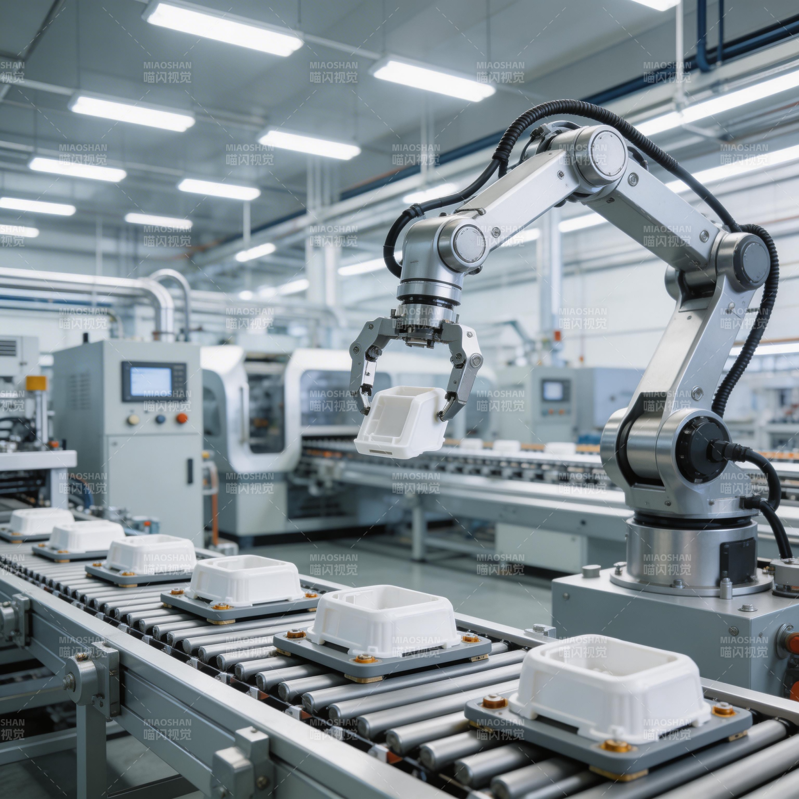 智能工厂自动化生产图片