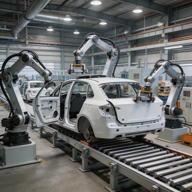 智能汽车生产线图片