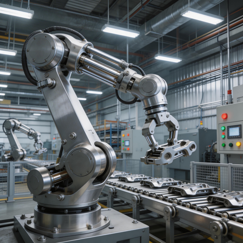 智能机械臂作业图片