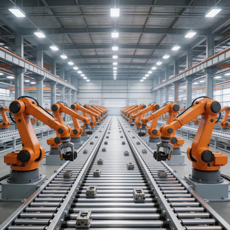 智能工厂机器人线图片