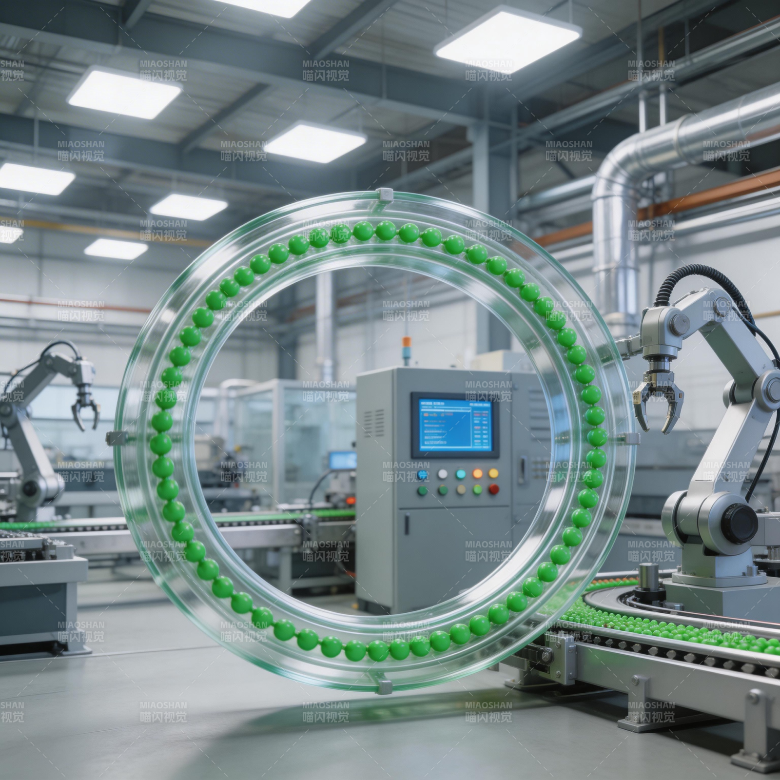 智能工厂自动化生产图片