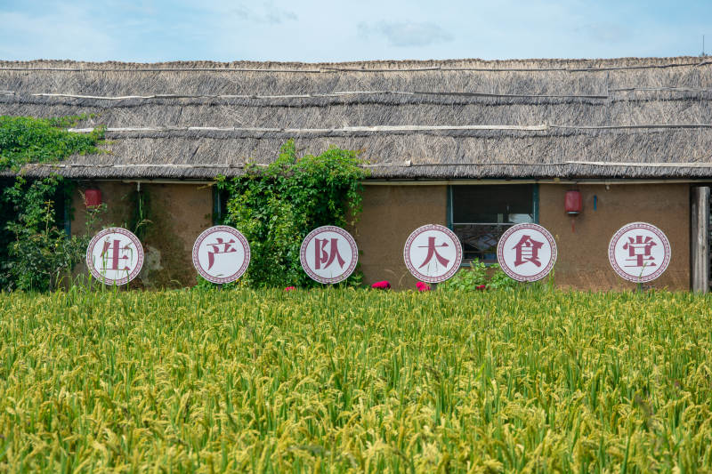生产队大食堂图片