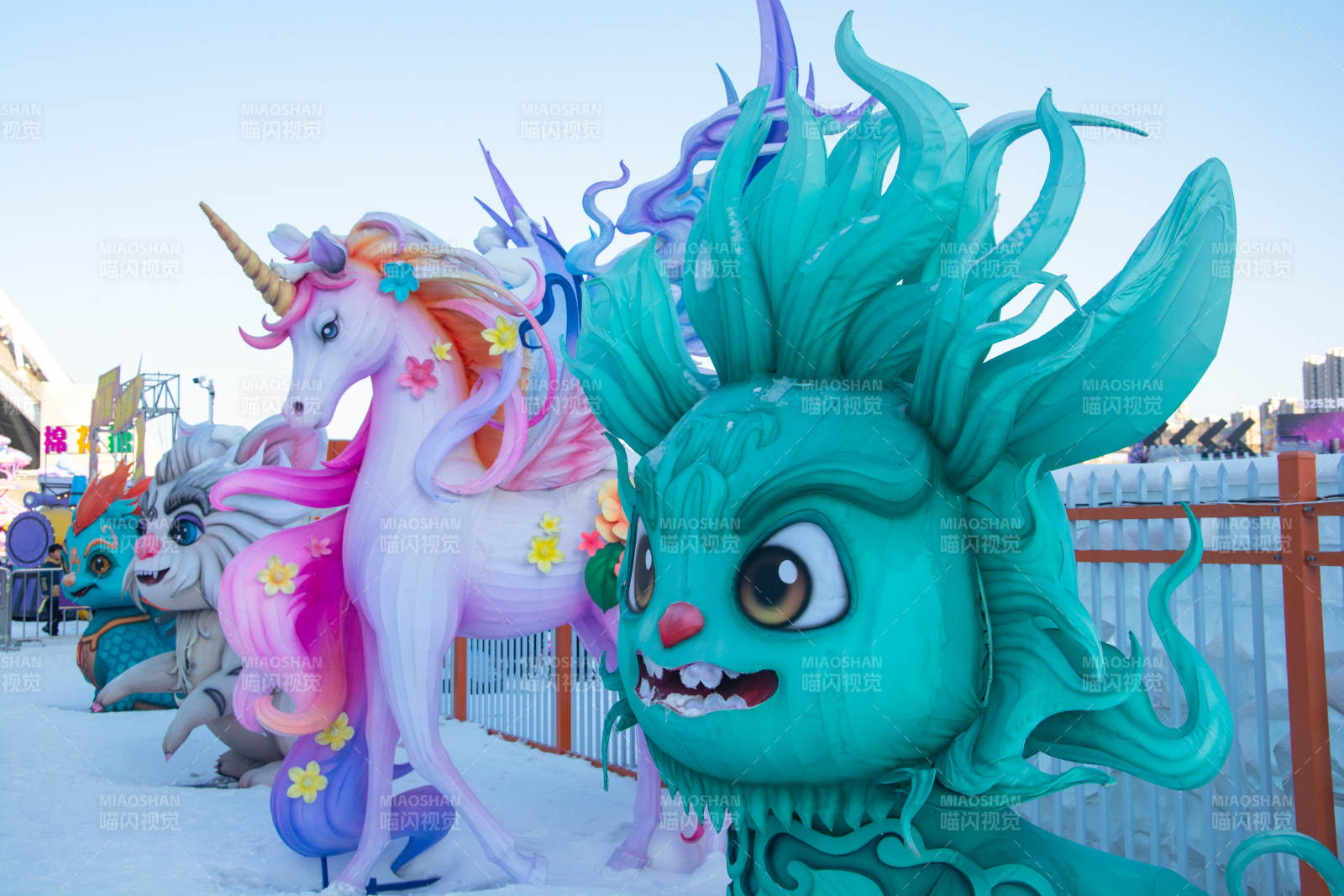 魔法梦幻雪雕乐园图片