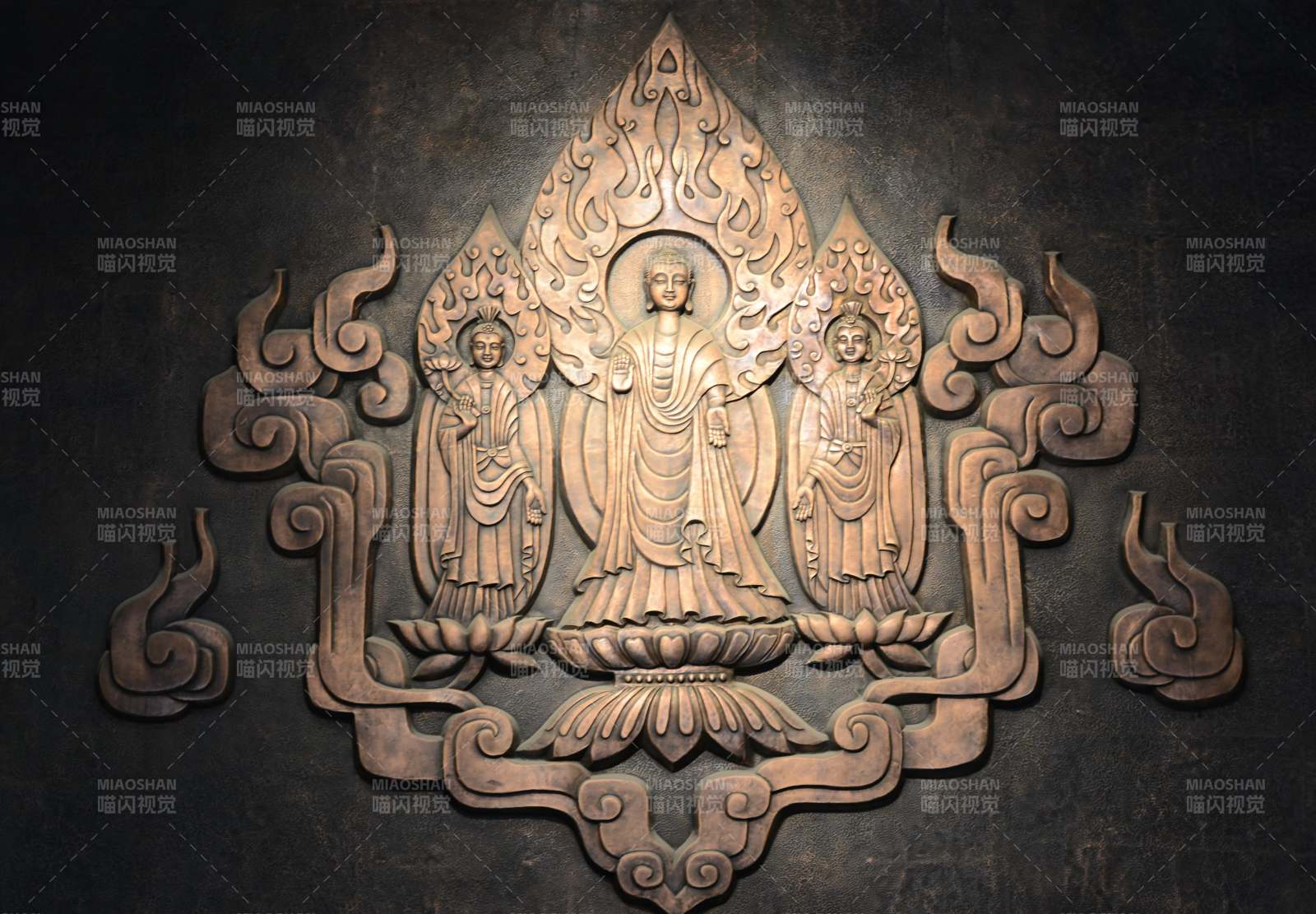 佛像浮雕艺术图片