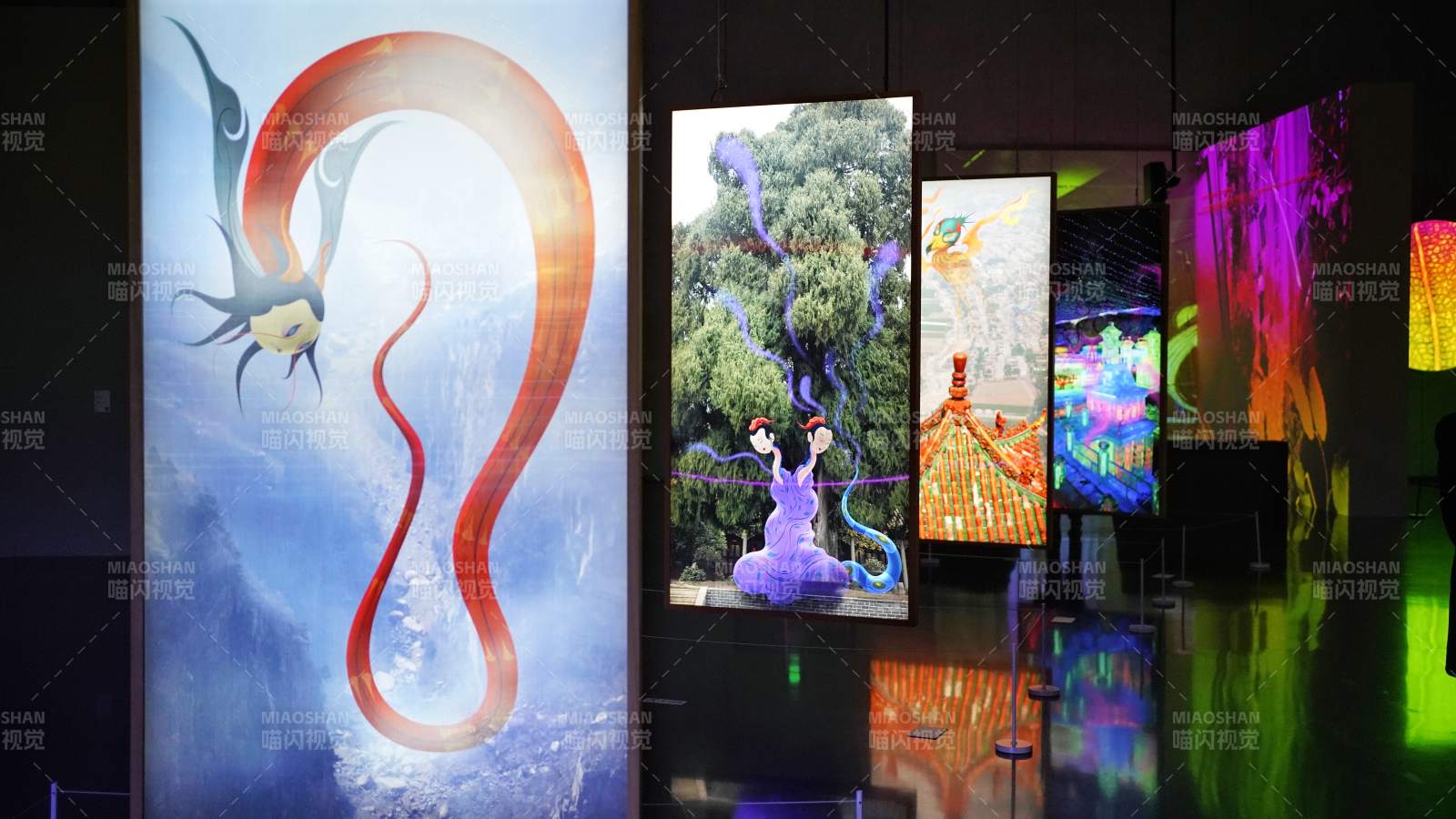 梦幻光影艺术展图片