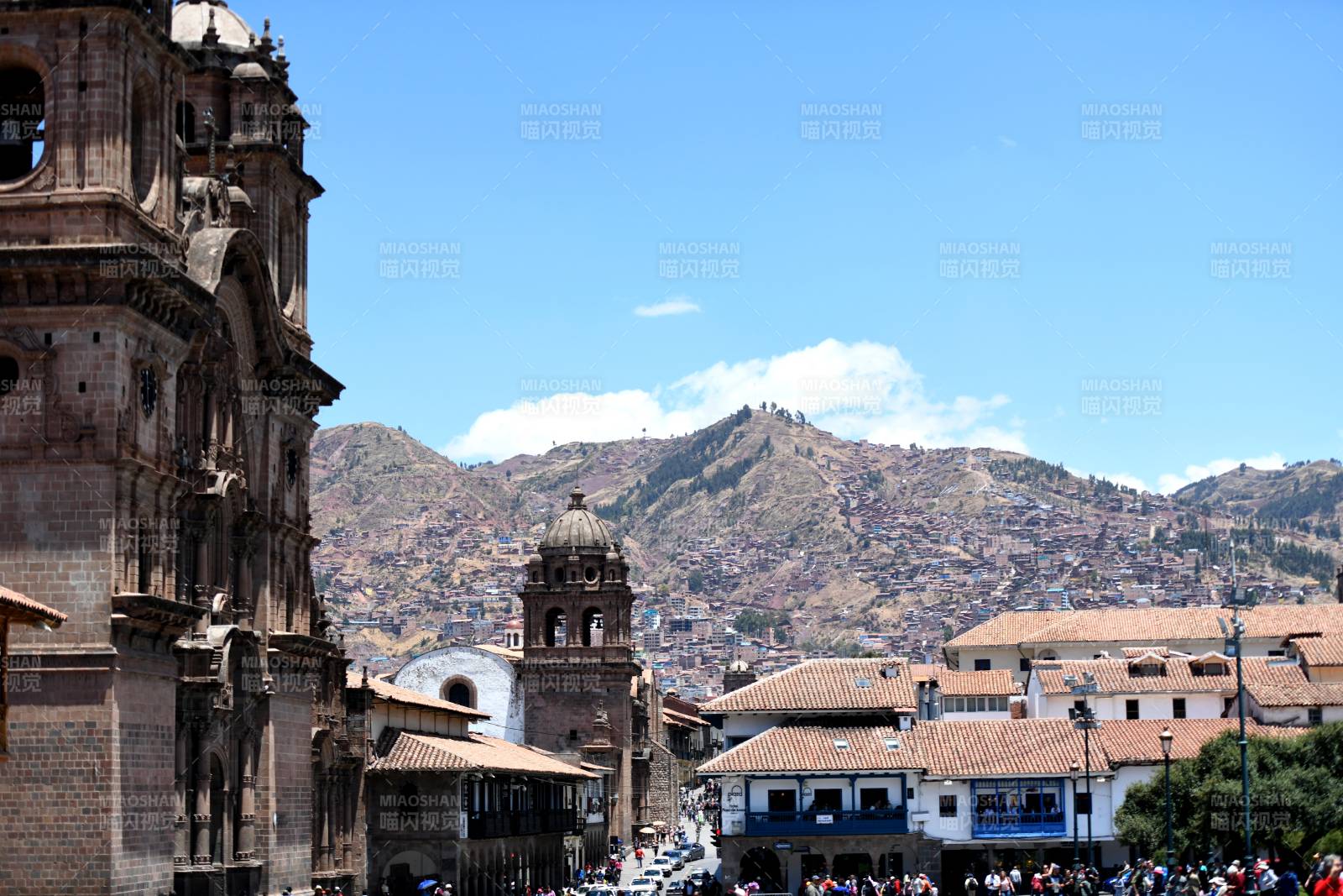 古城山景图图片