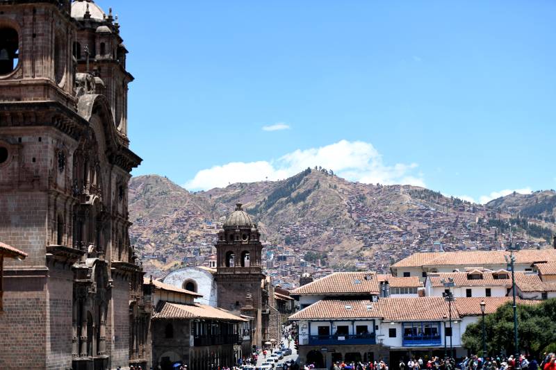 古城山景图图片