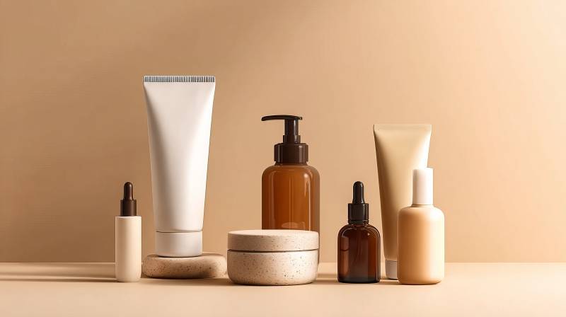 简约护肤套装图片