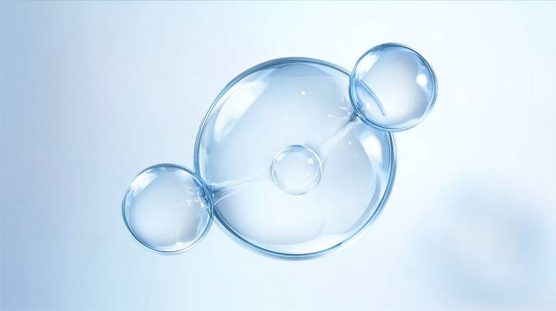 水分子结构图图片