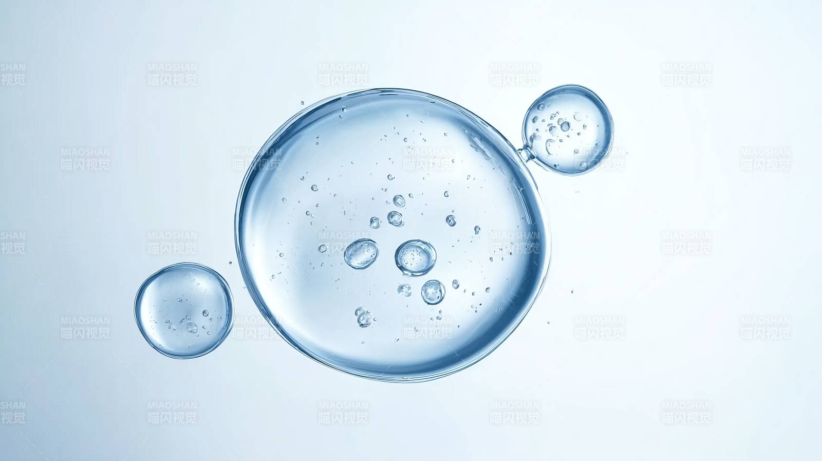 水滴中的微世界图片