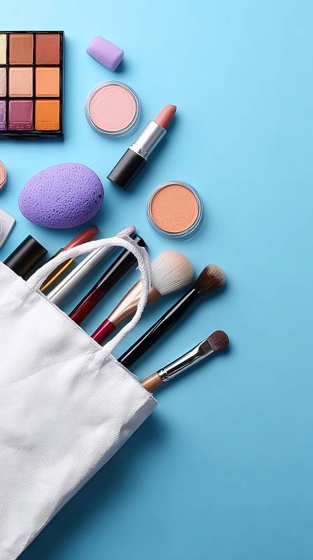 美妆工具套装展示图片