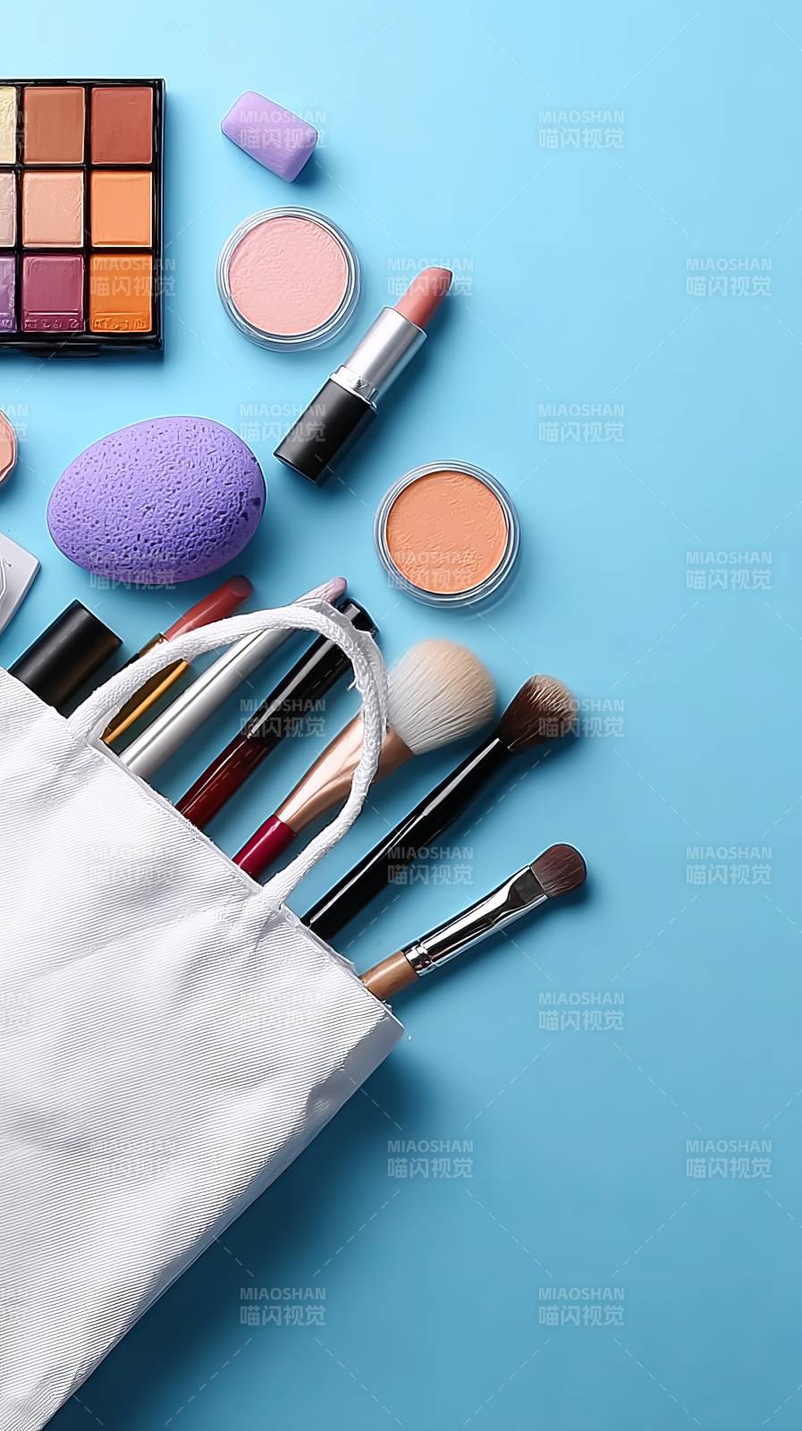 美妆工具套装展示图片