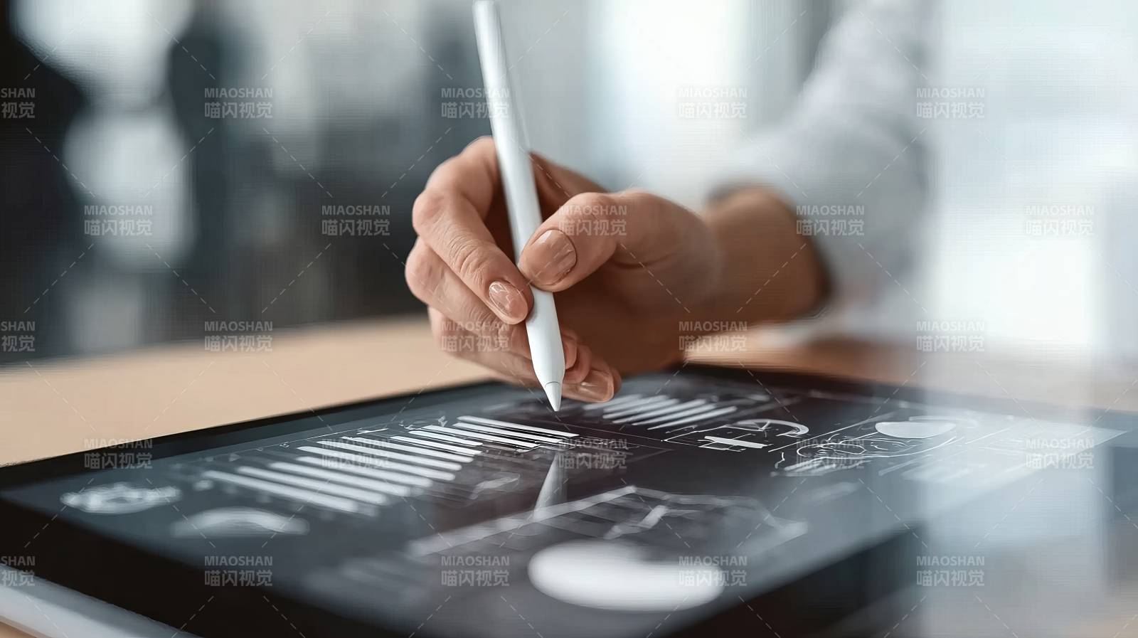 手写分析图表图片