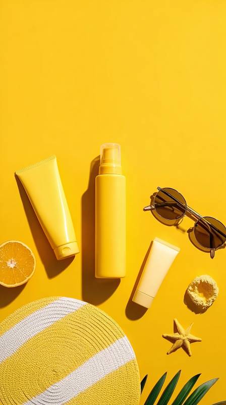 夏日防晒必备图片