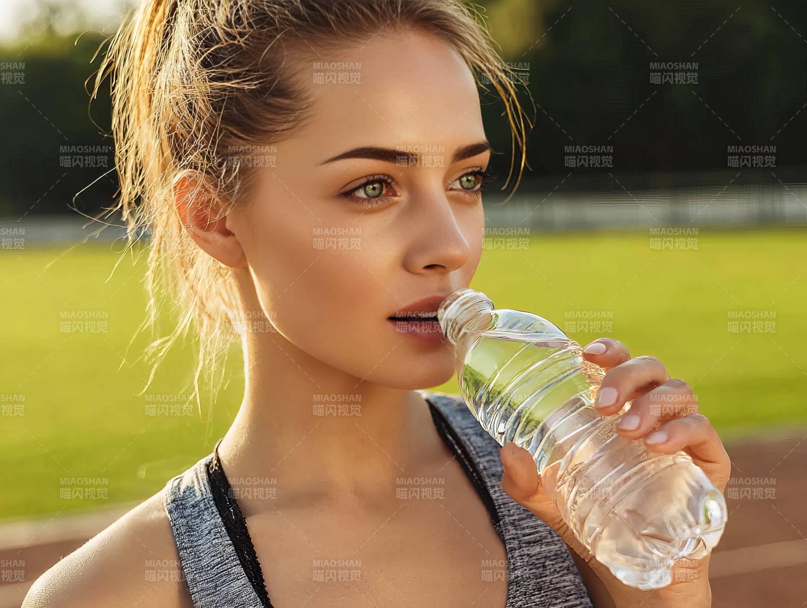 运动后补水图片