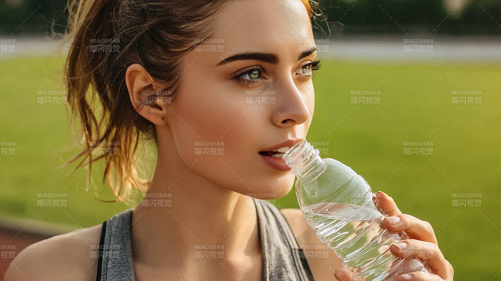 运动后补水图片